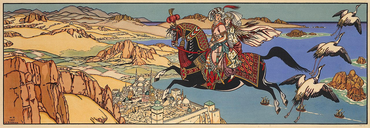 Arabian Tales by Ivan Bilibin - Ivan Bilibin, , Illustrations, Longpost