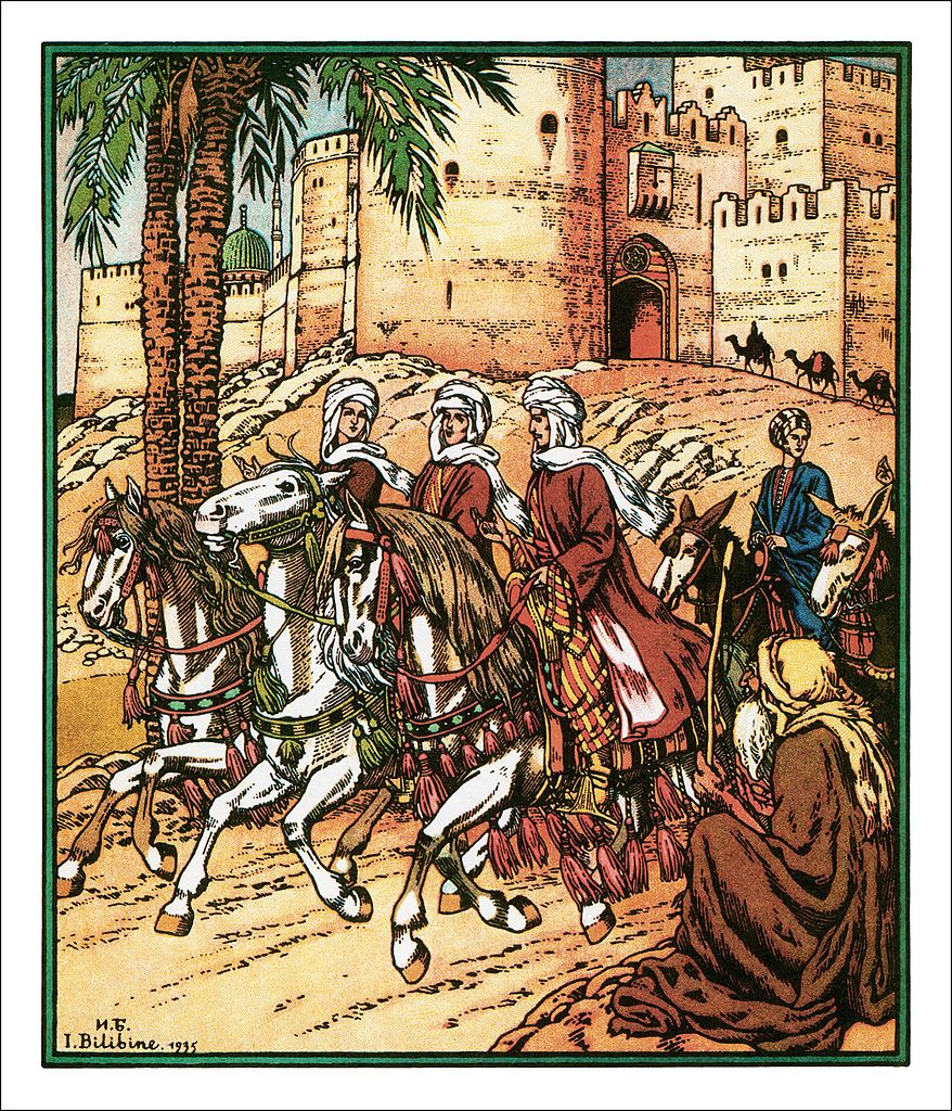 Arabian Tales by Ivan Bilibin - Ivan Bilibin, , Illustrations, Longpost