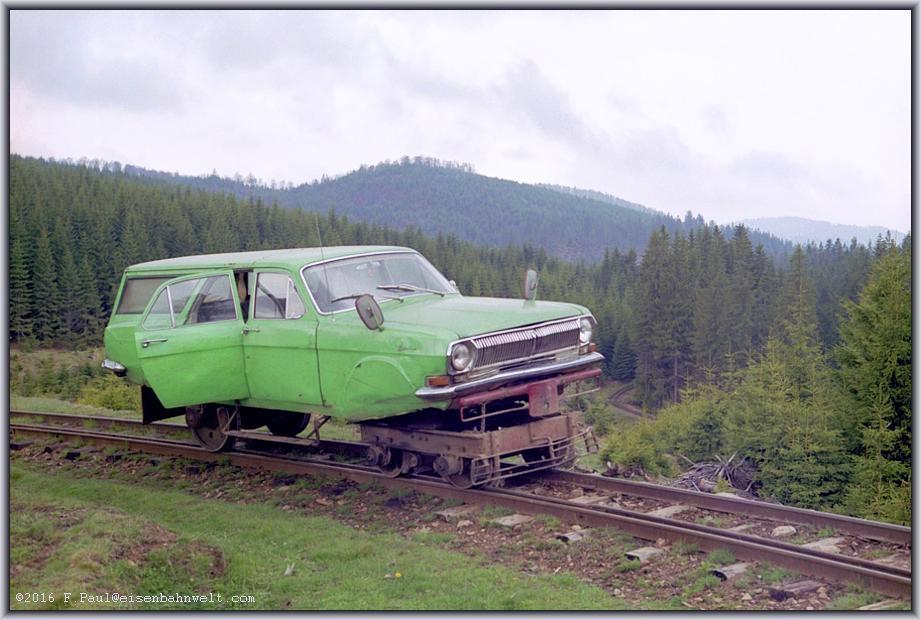 Journey of German journalists of the 1991 model in the Romanian Carpathians on a railcar with a body from the Volga - Trolley, Volga, Railway transport, Longpost