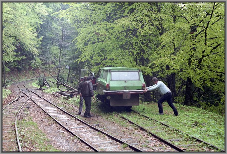 Journey of German journalists of the 1991 model in the Romanian Carpathians on a railcar with a body from the Volga - Trolley, Volga, Railway transport, Longpost