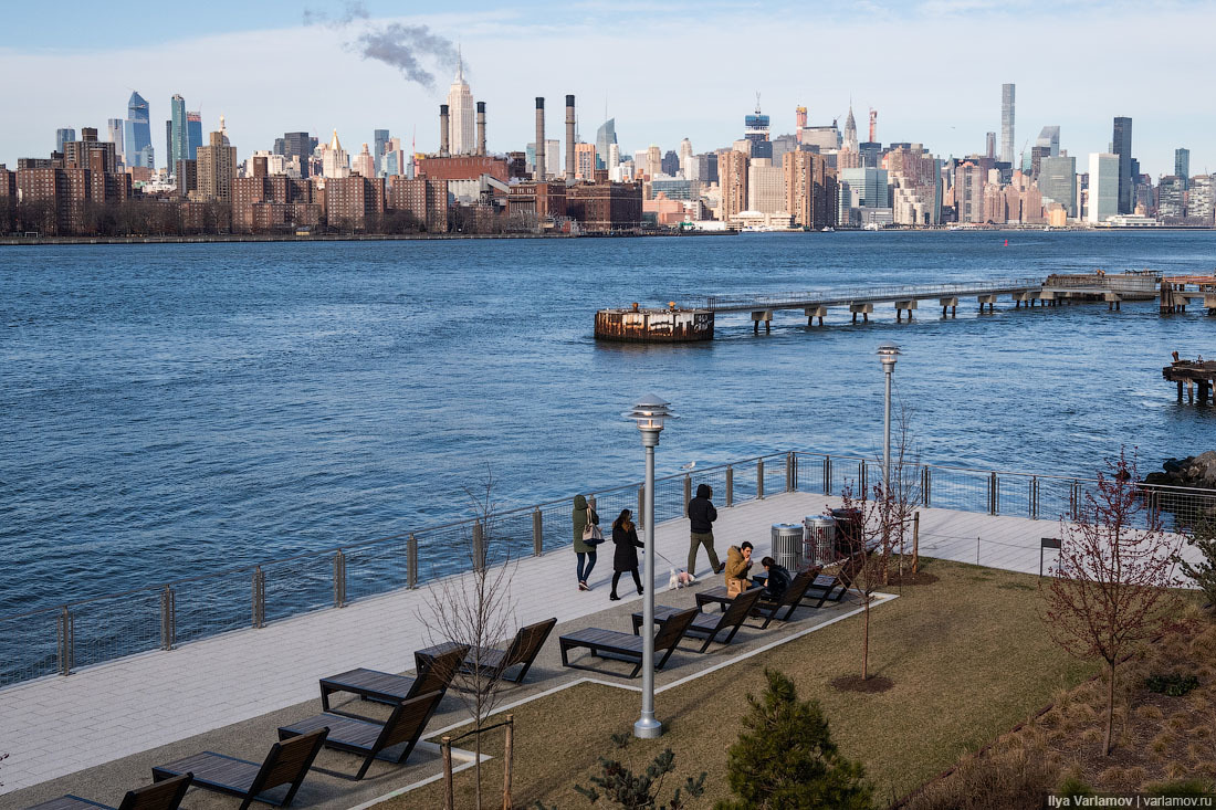 Beautification in America - My, Beautification, Public place, The park, USA, New York, Ilya Varlamov, Embankment, Longpost