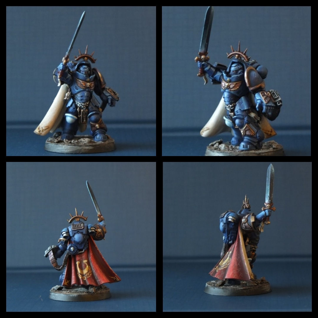 What I painted from the starter) - My, Wh miniatures, Miniature, Longpost, Warhammer 40k