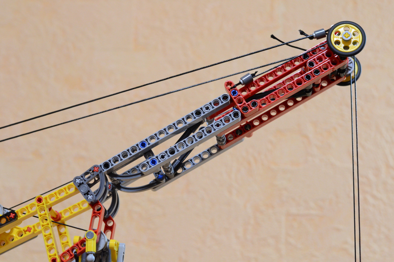 LEGO homemade based on DEC-401 - My, Lego technic, Caterpillar crane, Lego, Longpost