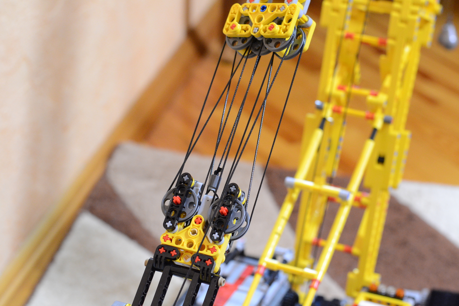 LEGO homemade based on DEC-401 - My, Lego technic, Caterpillar crane, Lego, Longpost