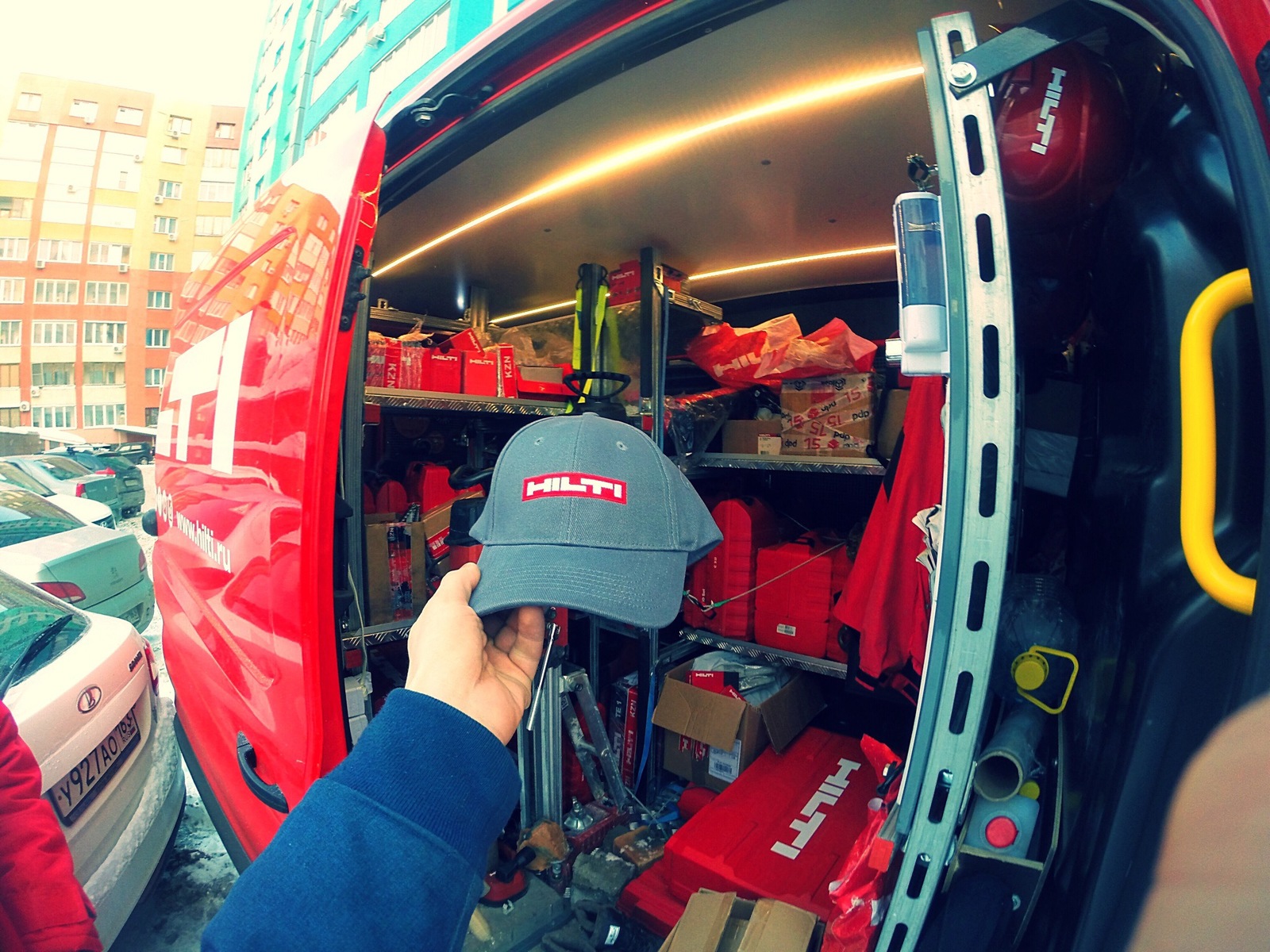 Hilti clothes - My, Hilti, Samara, Электрик, Electrical installation