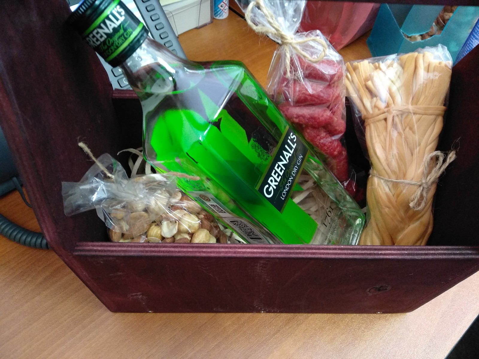 Gift for 23 at work - My, February 23, Presents, Alcohol, Myself, Longpost