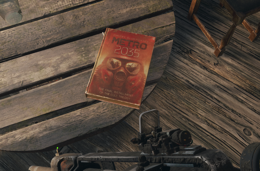 Easter eggs in Metro Exodus - My, Games, Metro 2033, Metro: Exodus, Пасхалка