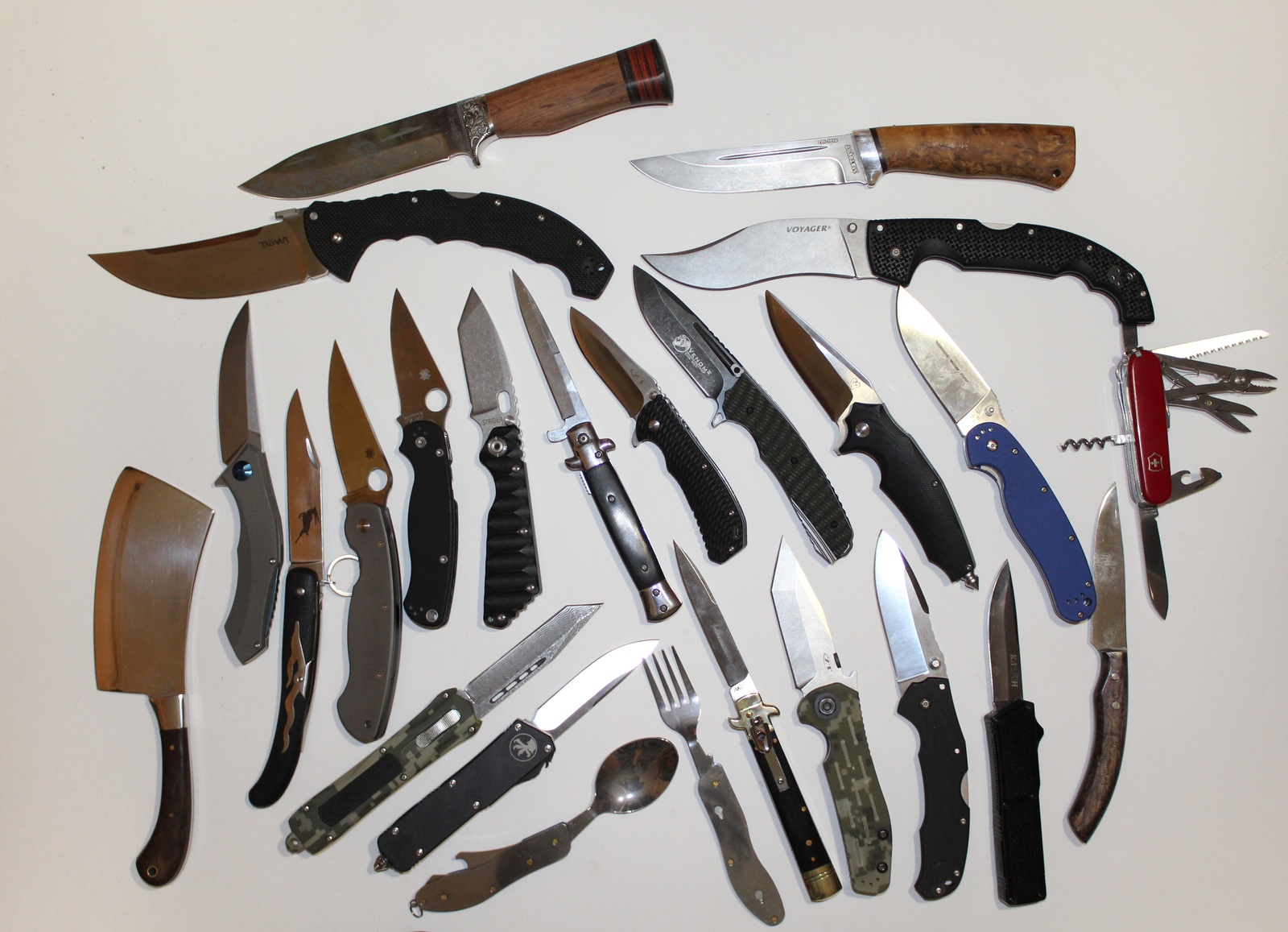 Коллекционный нож в реальной