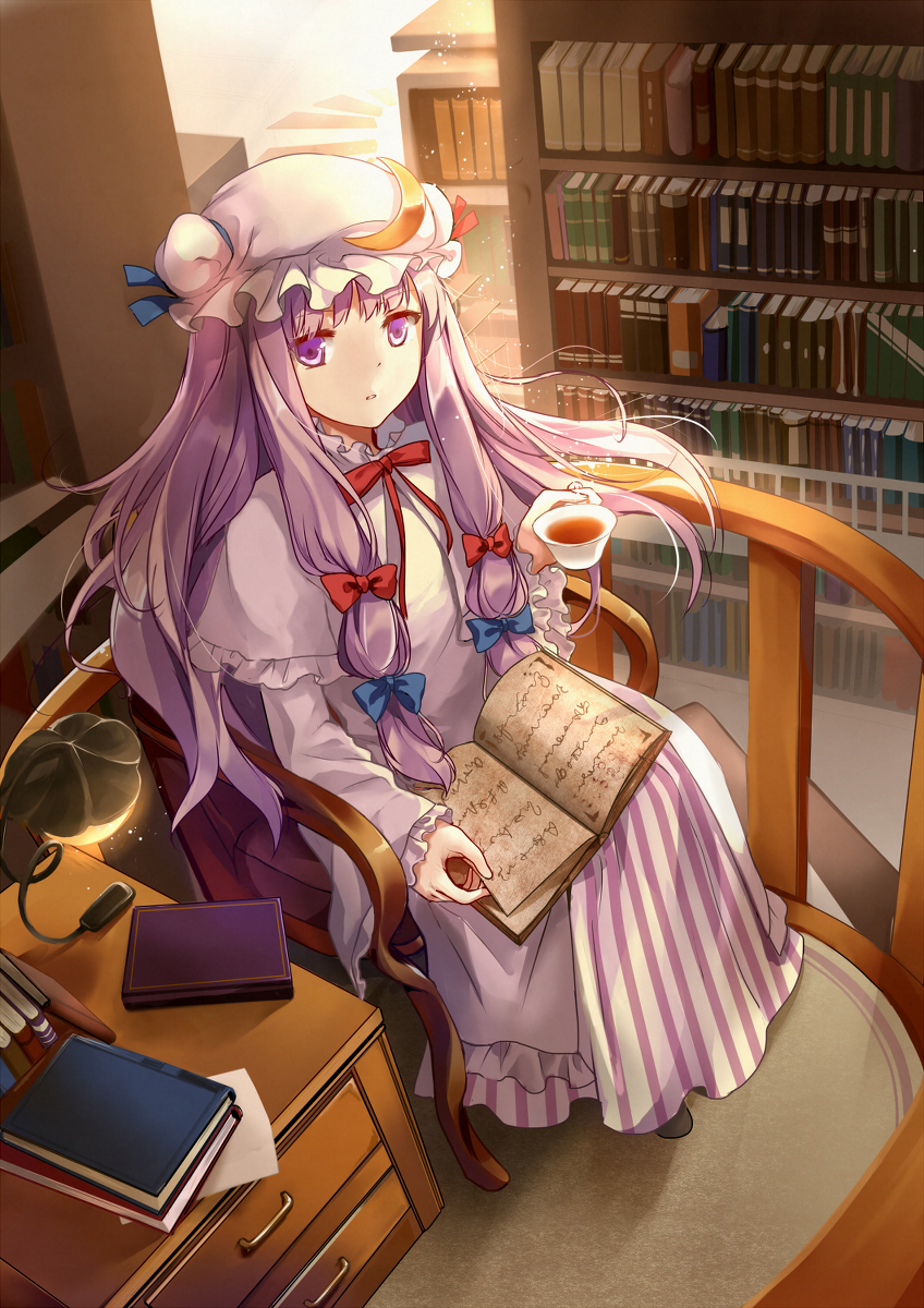 Artik by elise(piclic) - Anime art, Anime, Patchouli Knowledge, Touhou, Elise piclic