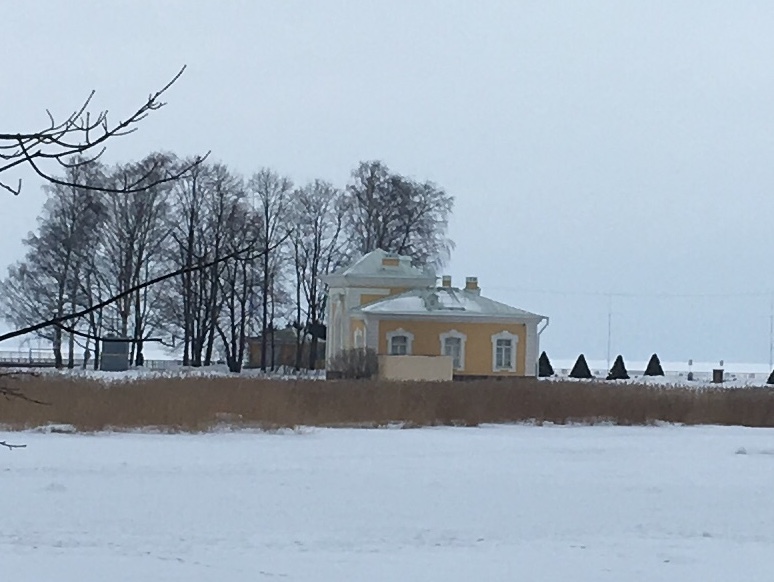 Winter Peterhof - Saint Petersburg, Peterhof, Longpost