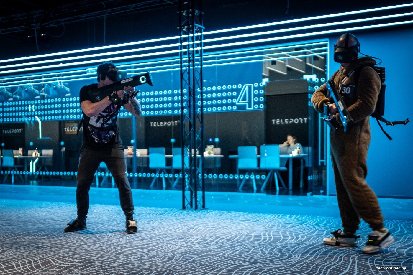 How a full immersion VR tournament was held in Minsk. We played a shooter, raffled off 4,000 Belarusian rubles ($ 2,000) - Vr game, Minsk, Relaxation, Weekend, news, Longpost