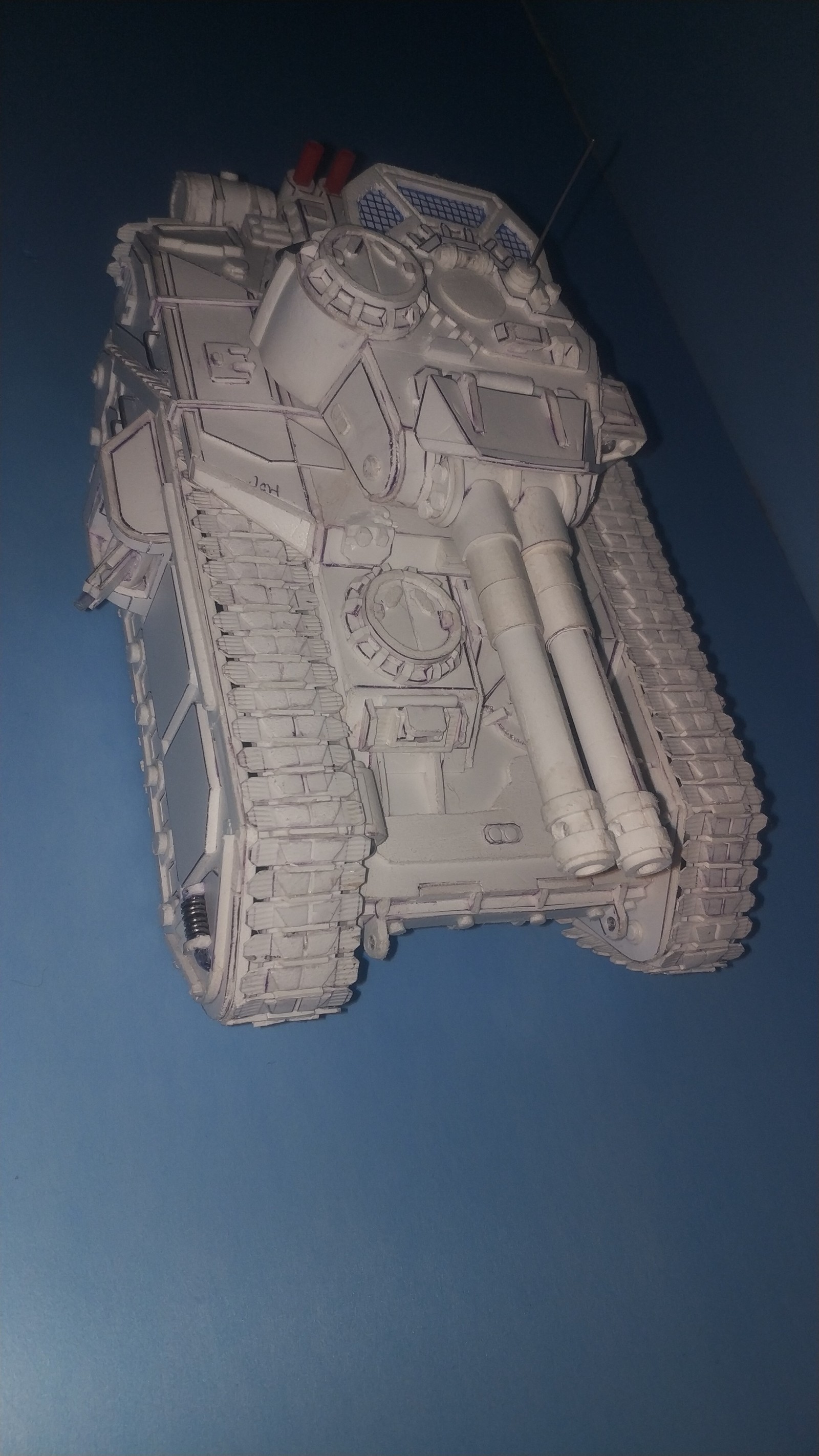 Scratch build Macharius Vankisher p. 2 - Моё, Warhammer 40k, Танки, Самоделки, Длиннопост