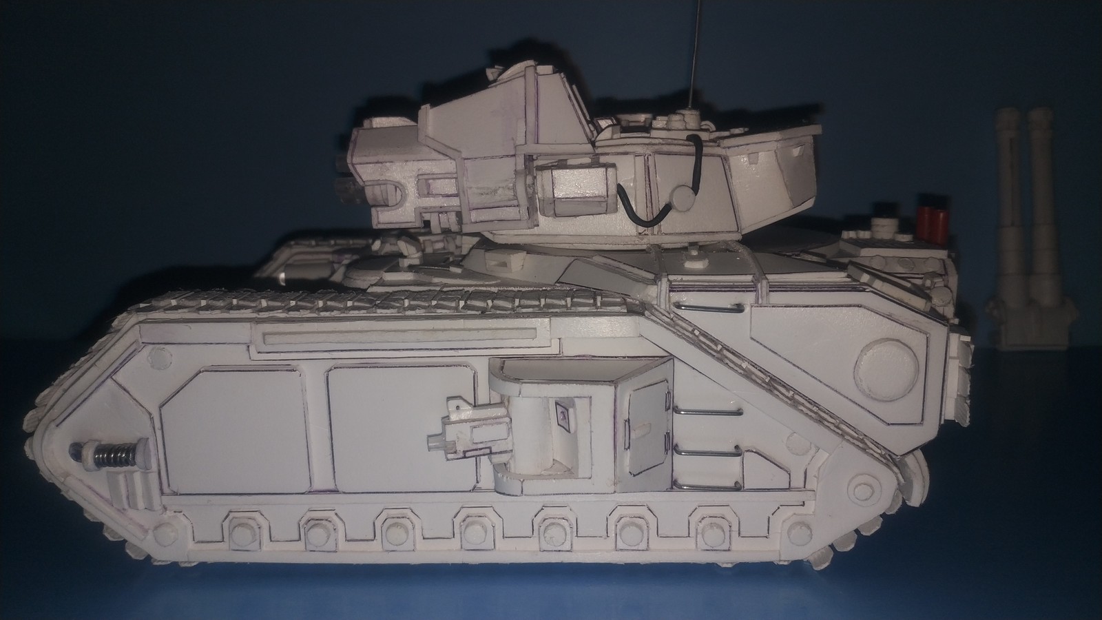 Scratch build Macharius Vankisher p. 2 - Моё, Warhammer 40k, Танки, Самоделки, Длиннопост