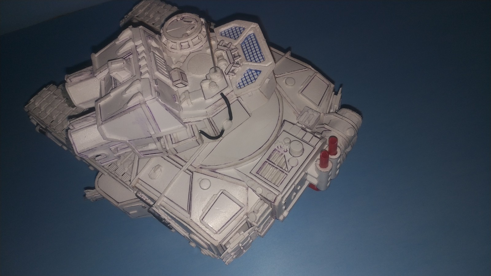 Scratch build Macharius Vankisher p. 2 - Моё, Warhammer 40k, Танки, Самоделки, Длиннопост