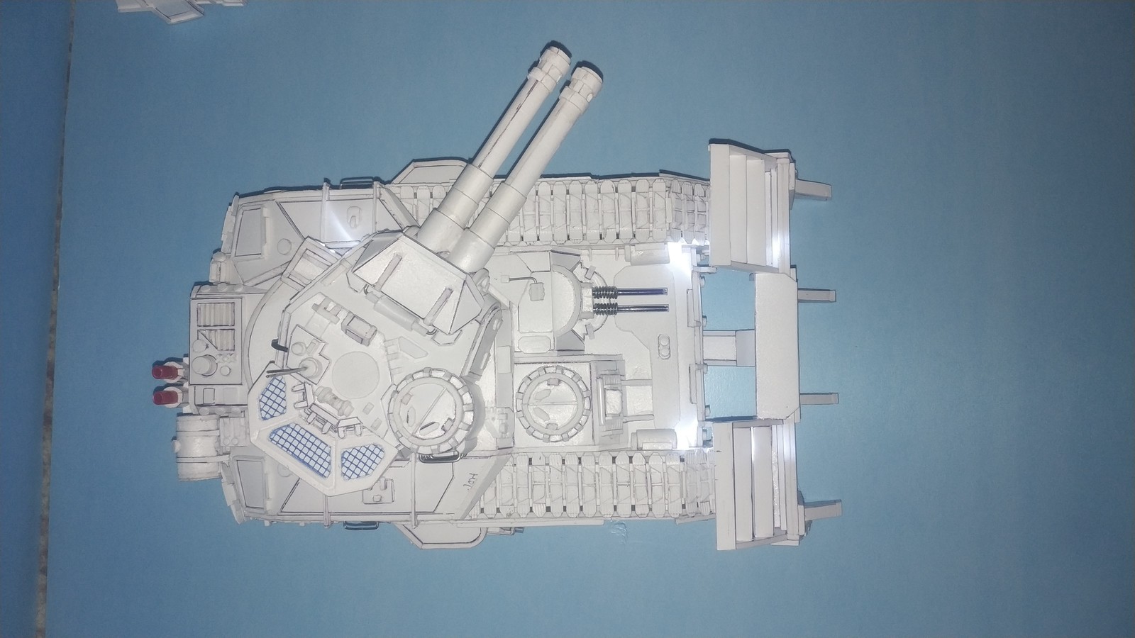 Scratch build Macharius Vankisher p. 2 - Моё, Warhammer 40k, Танки, Самоделки, Длиннопост