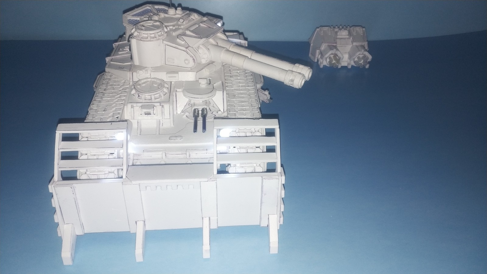 Scratch build Macharius Vankisher p. 2 - Моё, Warhammer 40k, Танки, Самоделки, Длиннопост