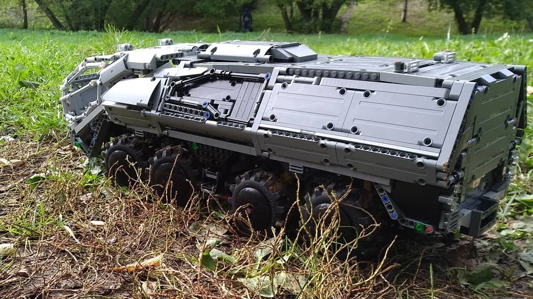 Prometheus RT01 Transport (лего самоделка) - Моё, LEGO, LEGO technic, Prometeus, Видео, Длиннопост