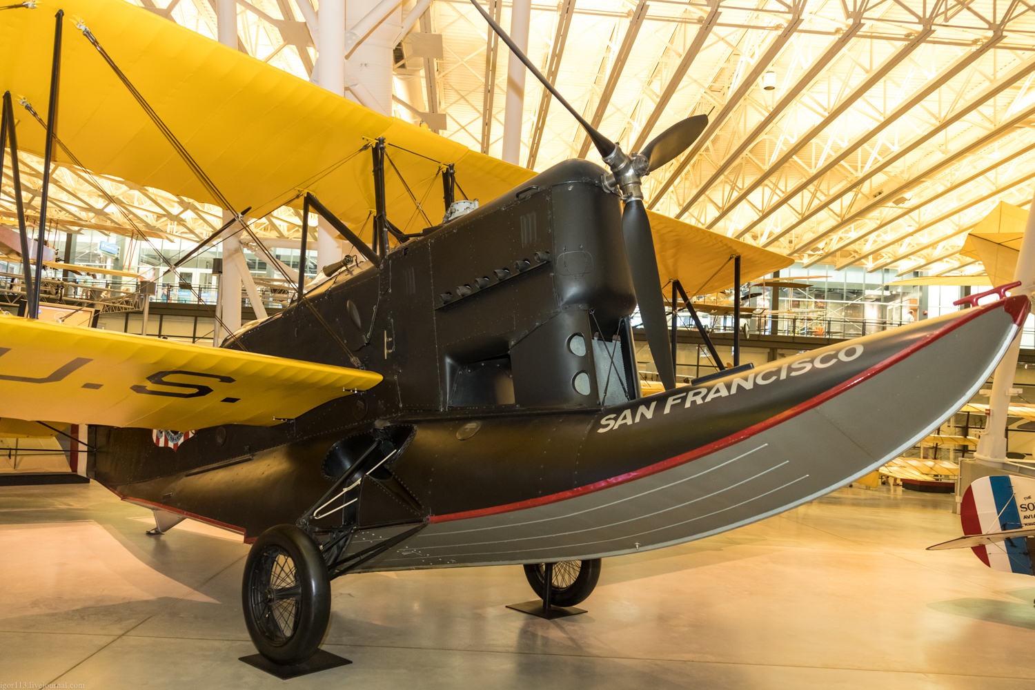 Loening OA-1A. Amphibious traveler. - Airplane, Amphibian, , Longpost