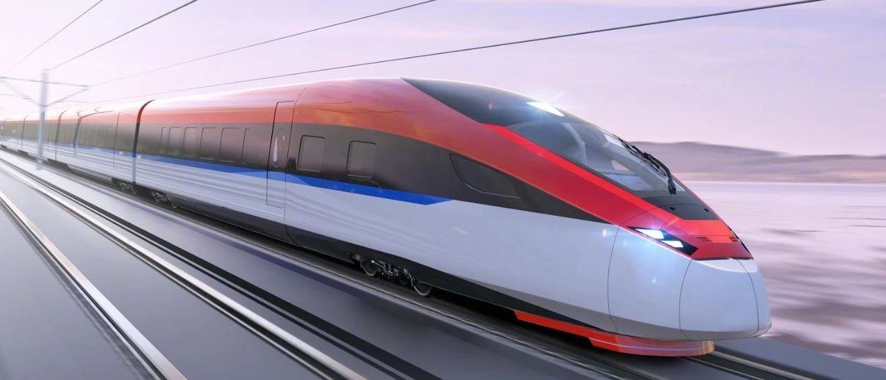 The concept of a high-speed train for Russian Railways. - Railway, High-speed trains, Longpost