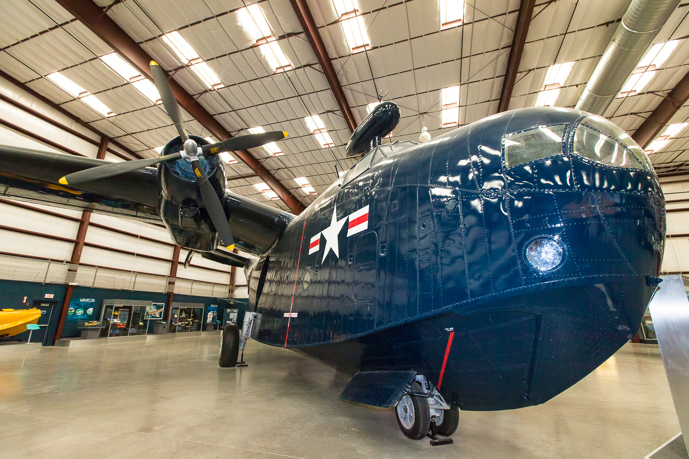 Martin PBM-5A Mariner. Catalina competitor. - American aircraft, Flying boat, , Longpost, Airplane, The Second World War