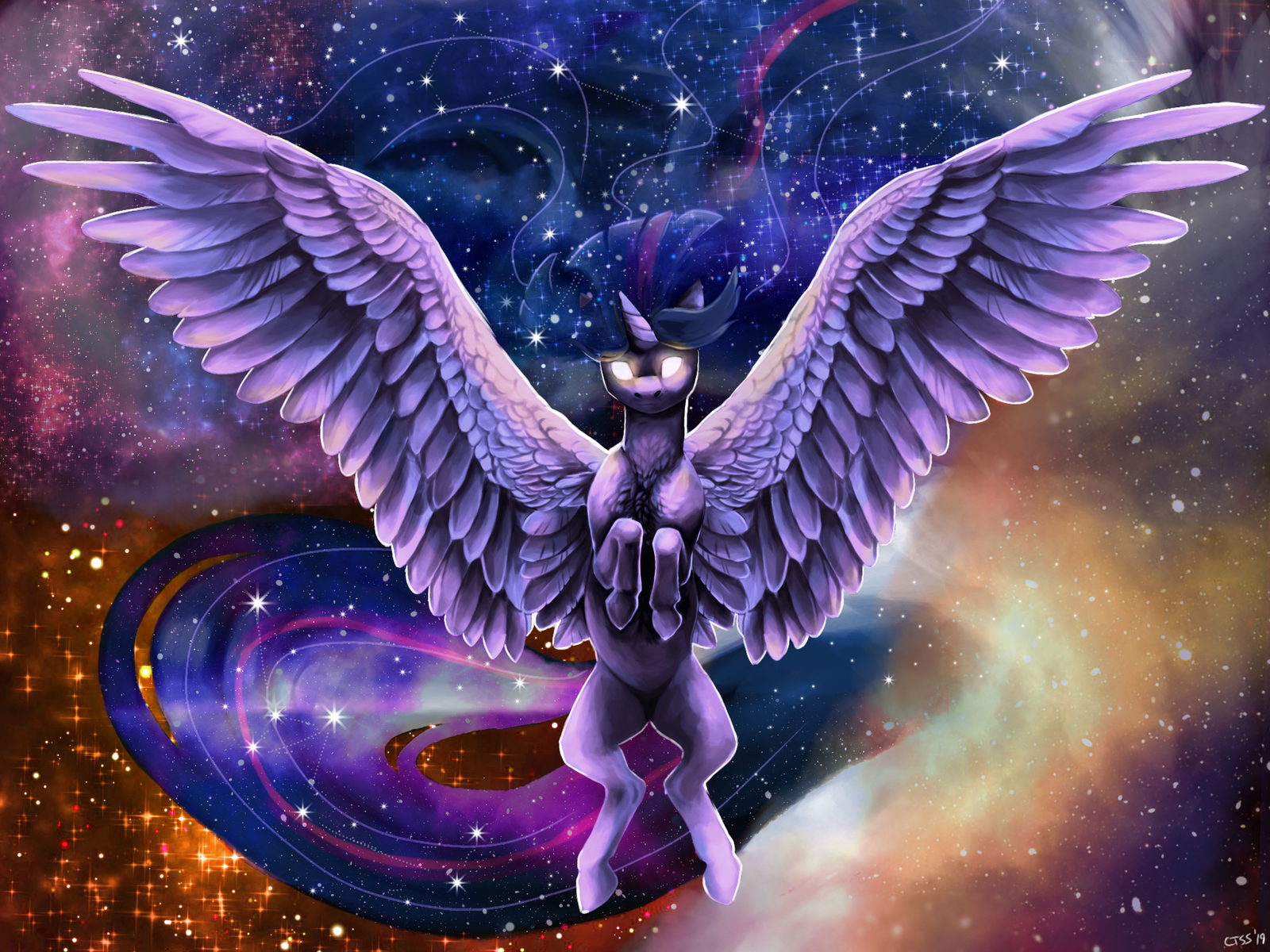 Galaxy Sparkle - My little pony, Twilight sparkle, , Galaxy, Chasingthesilverstag
