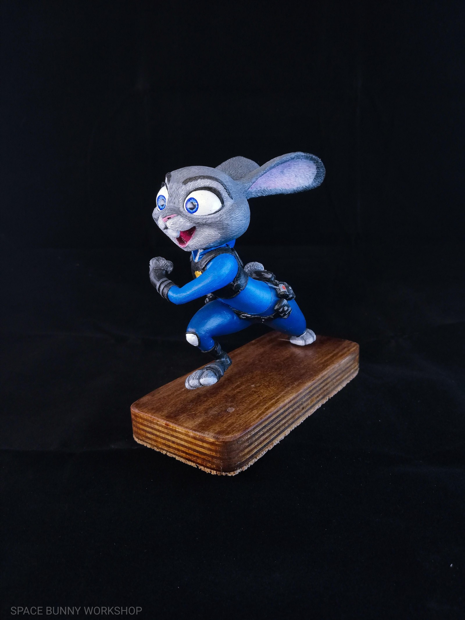 Judy Hopps - Моё, Рукоделие без процесса, Judy Hopps, Зверополис, Ручная работа, Скульптура, Длиннопост