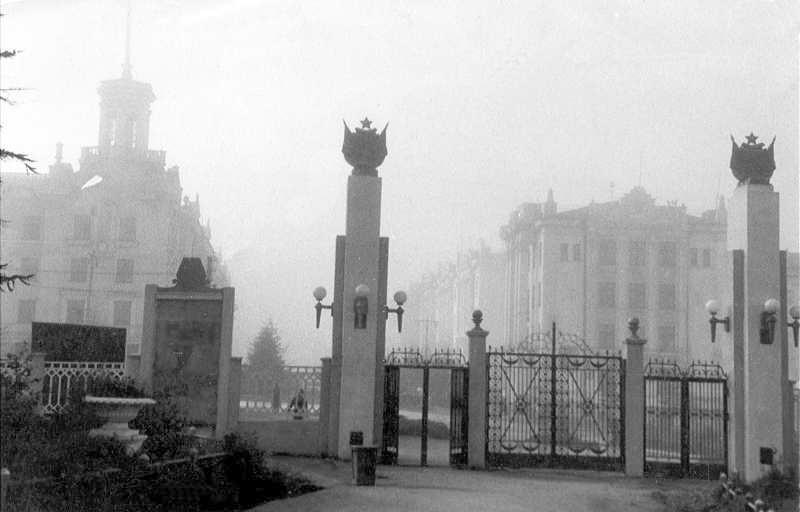 The city of Magadan in the times of the USSR - the USSR, Magadan, , Black and white photo, North, Historical photo, Longpost, Old photo