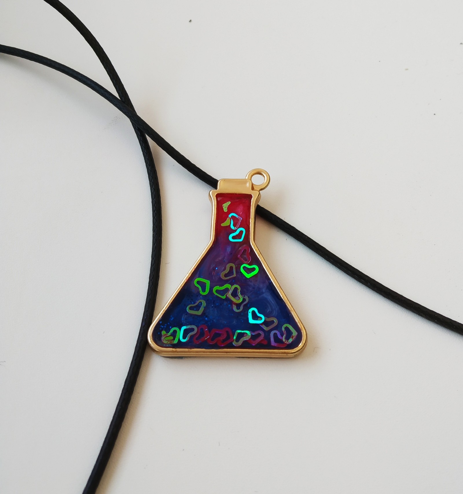 A bit of spring chemistry - My, Handmade, Epoxy resin jewelry