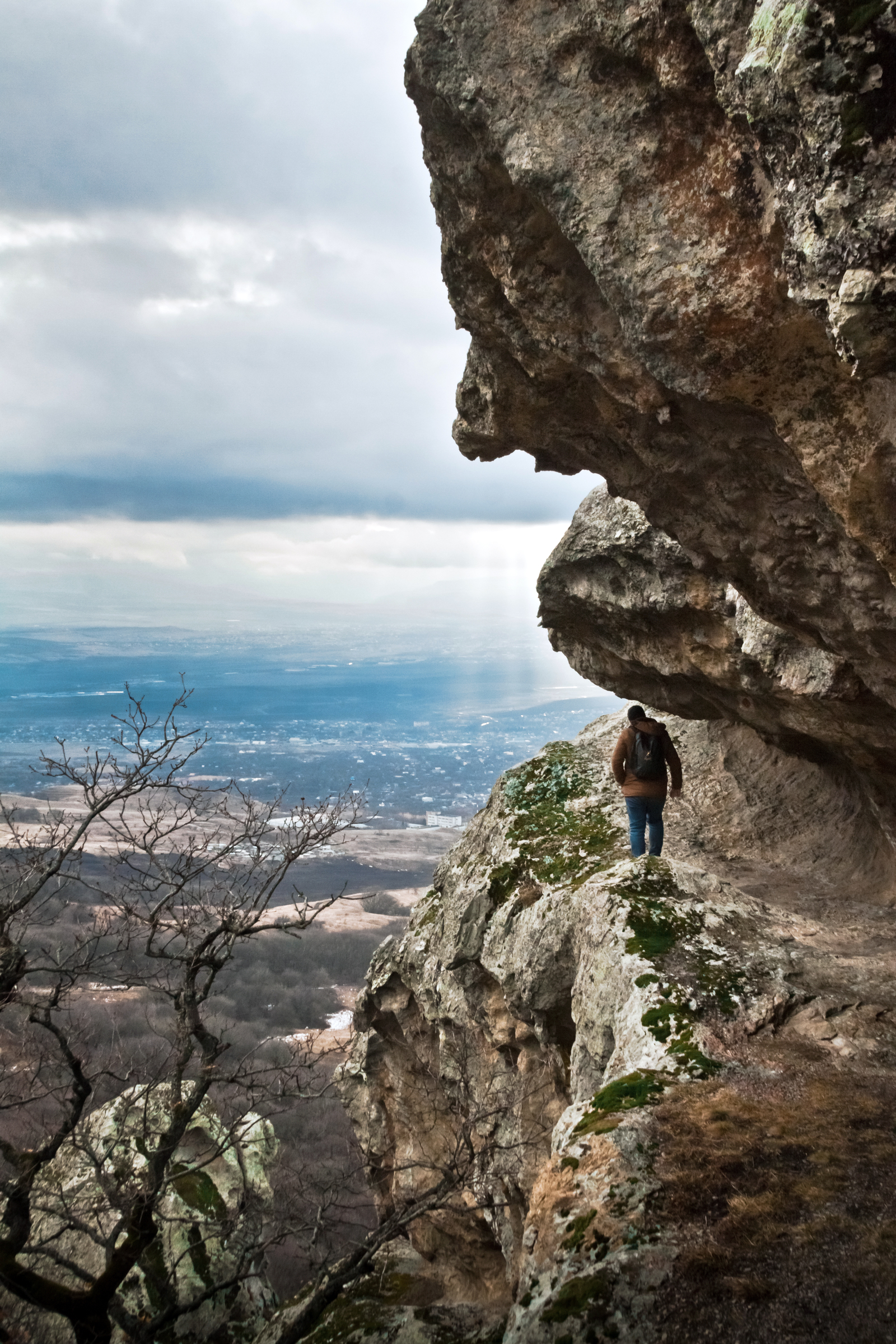 Eagle rocks, Mount Beshtau, Pyatigorsk - My, Eagle Rocks, Beshtau, Pyatigorsk, South of Russia, The mountains