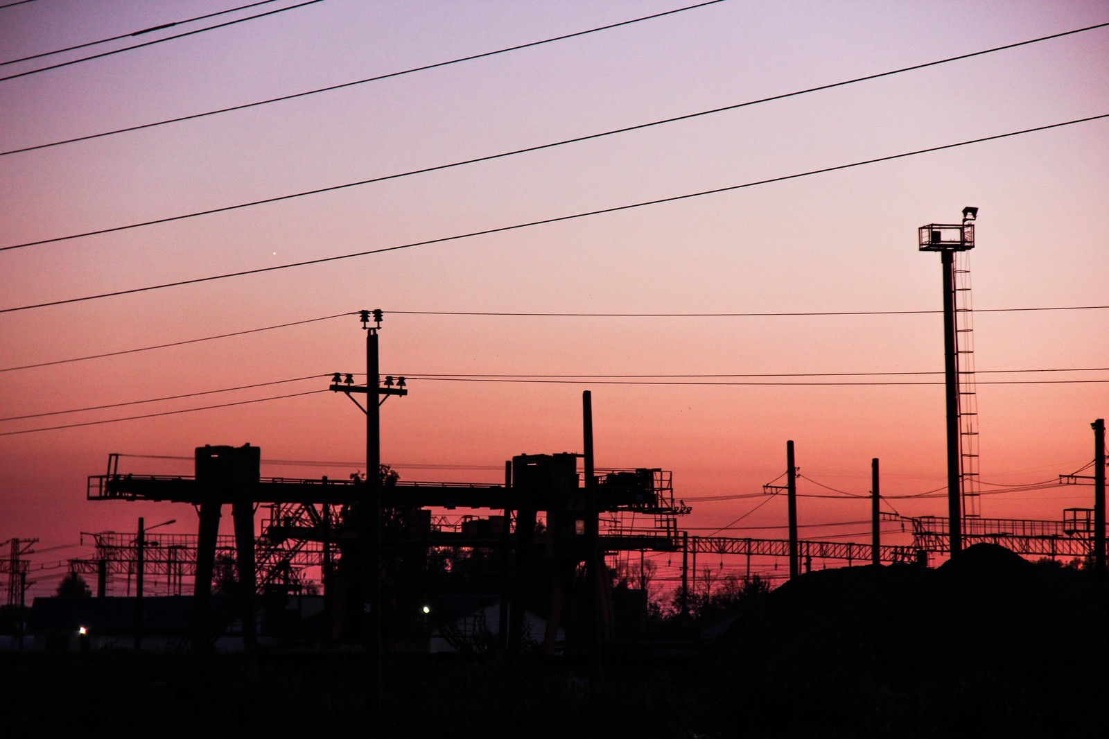 sunset silhouettes - My, I want criticism, The photo, Sunset, Silhouette, Photographer