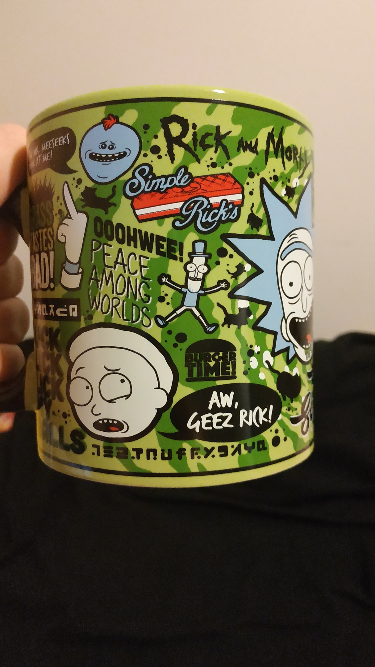 Mug Rick and Morty - My, Rick and Morty, Wubba lubba dub dub