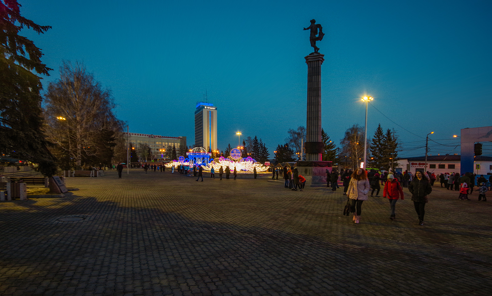 Other places in Krasnoyarsk - My, Krasnoyarsk, Universiade 2019, Siberia, Town, Russia, Longpost, The photo