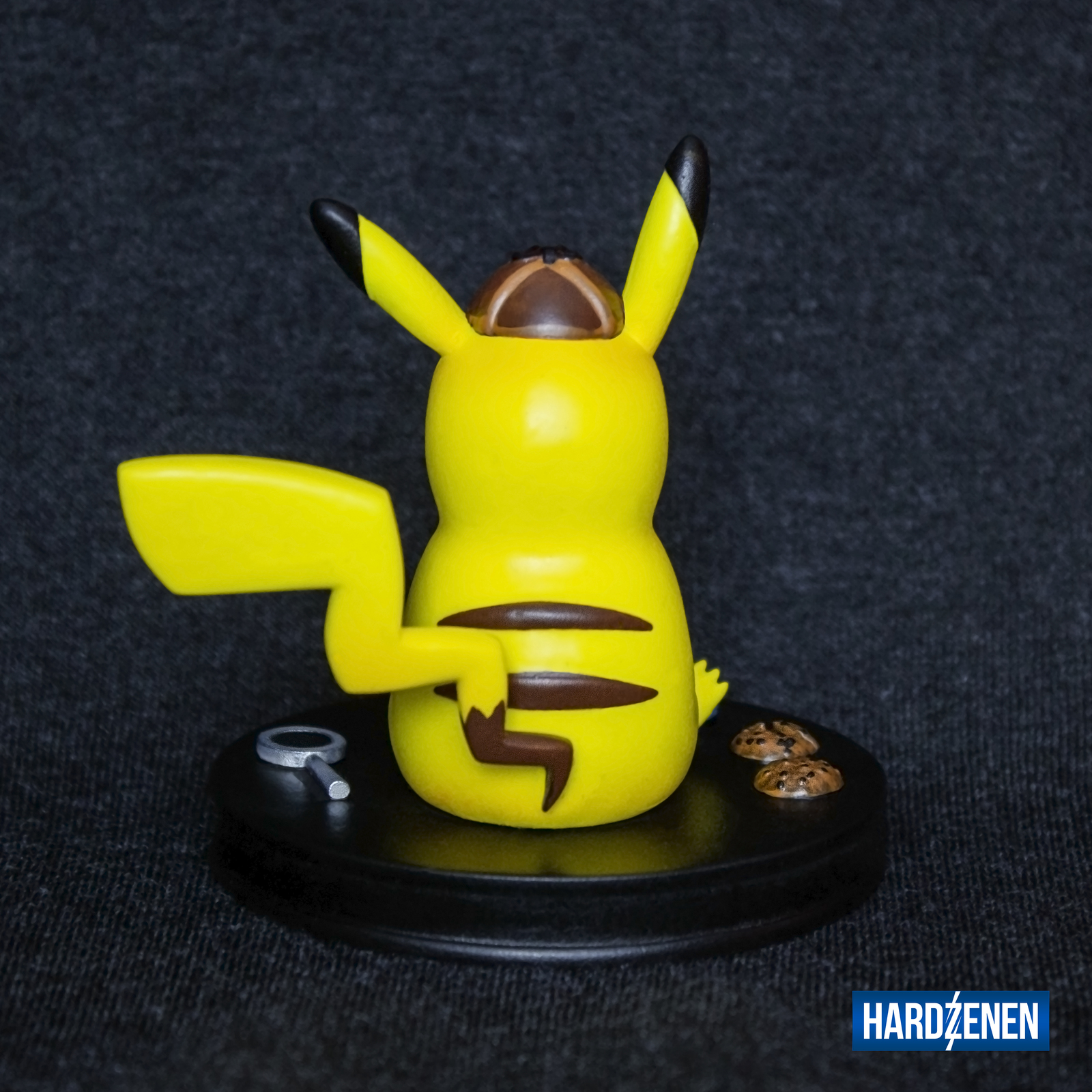 Detective Pikachu. Figurine from the Pokemon movie. Detective Pikachu - My, Pikachu, , Detective Pikachu, , , Pokemon, Video, Longpost