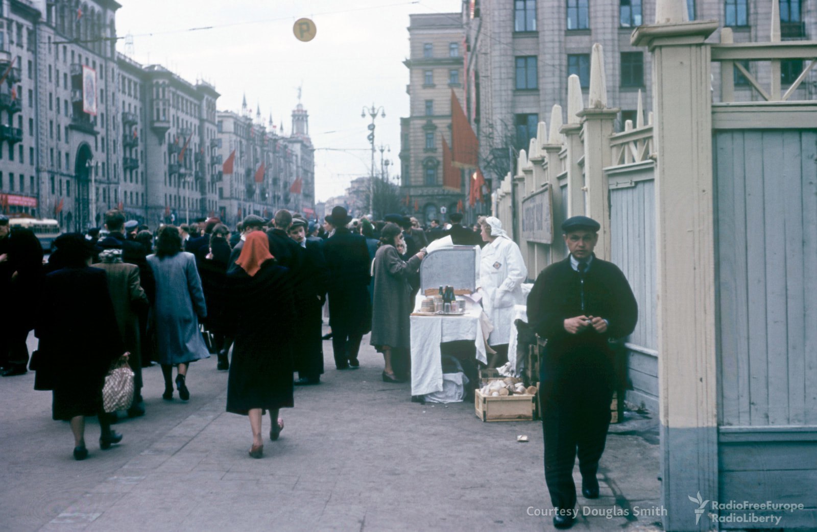 Moscow 50s. - the USSR, The photo, Moscow, 50th, Longpost, Martin Manhoff