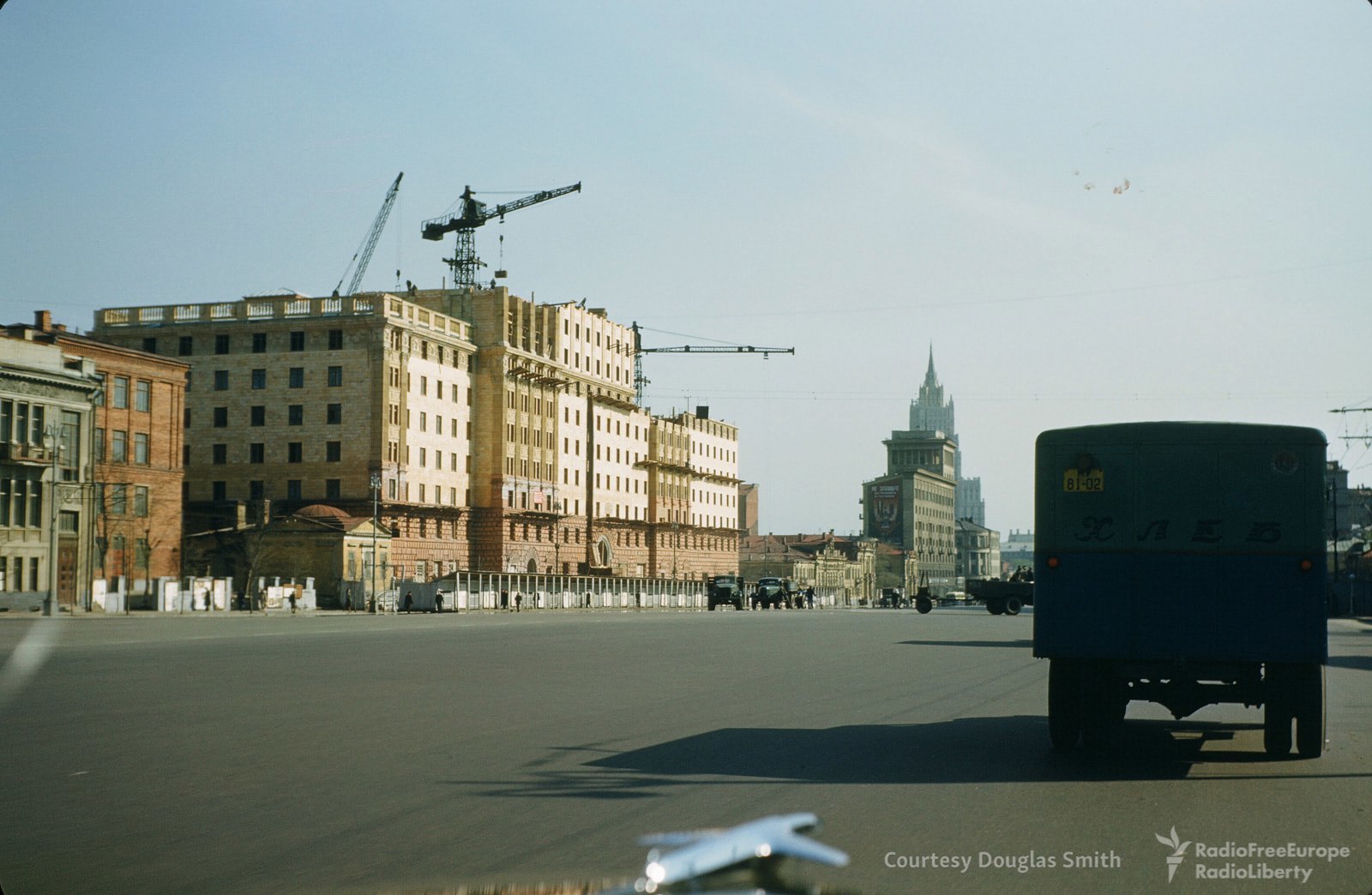 Moscow 50s. - the USSR, The photo, Moscow, 50th, Longpost, Martin Manhoff