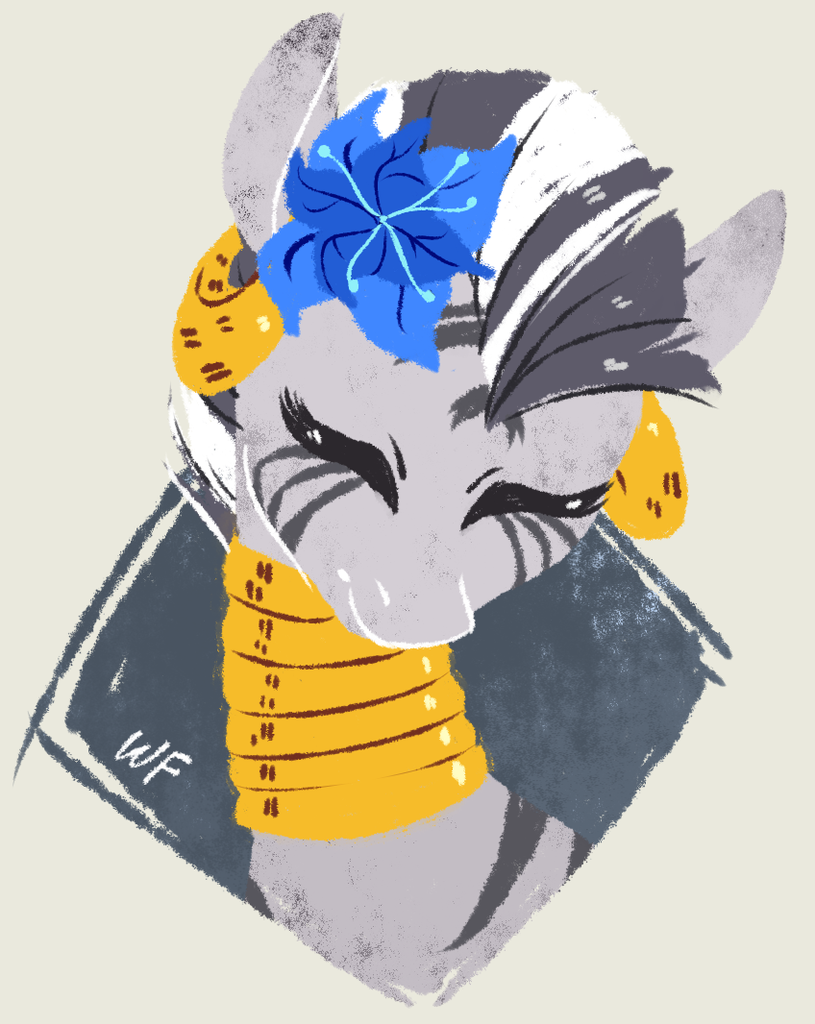 Zecora - My little pony, Zecora, PonyArt, Weird--Fish