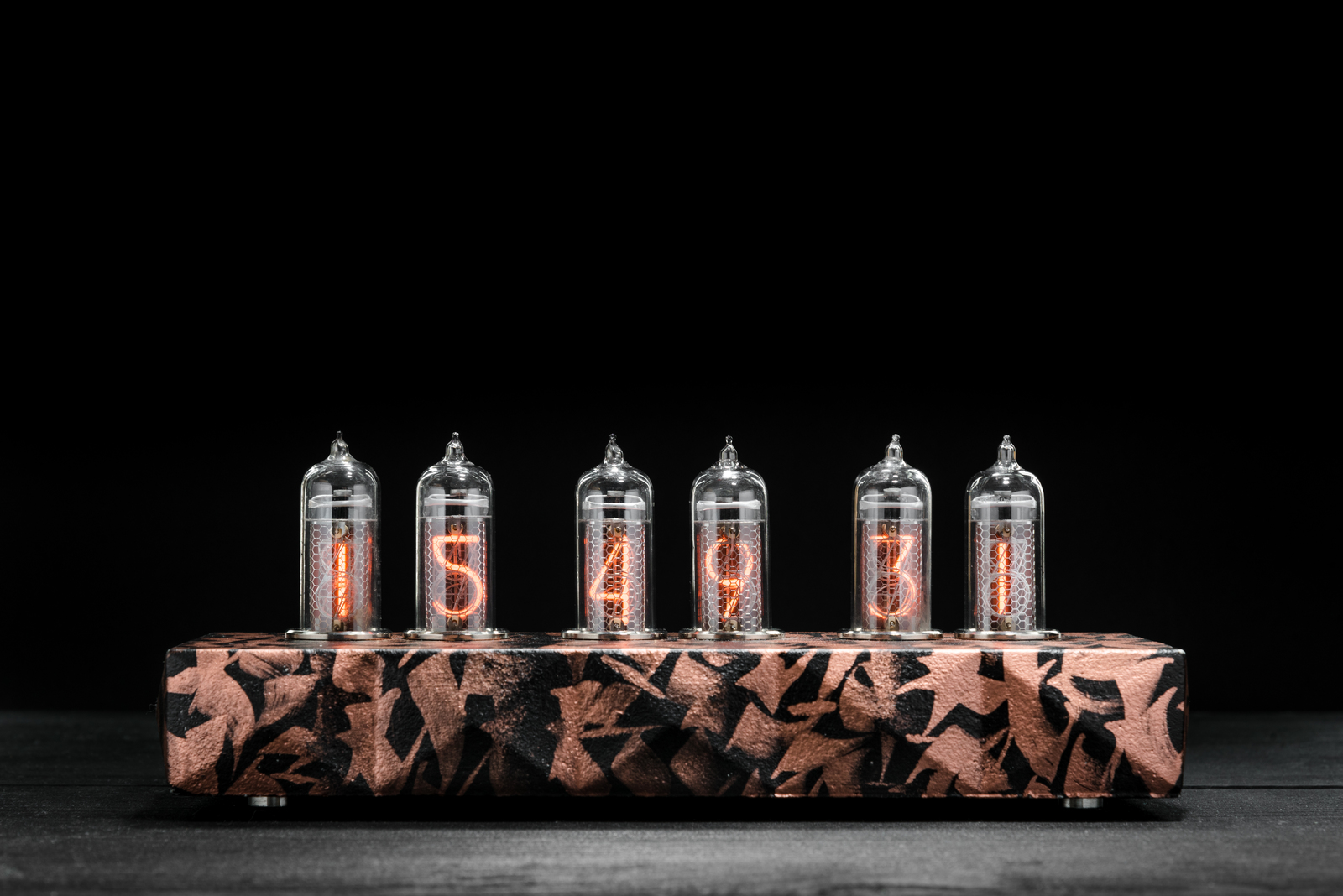 Street culture in a tube clock! - My, Lamp clock, Nixie clock, Clock, Lamp character, Street painting, Calligraphy, Graffiti, Stone painting, Longpost