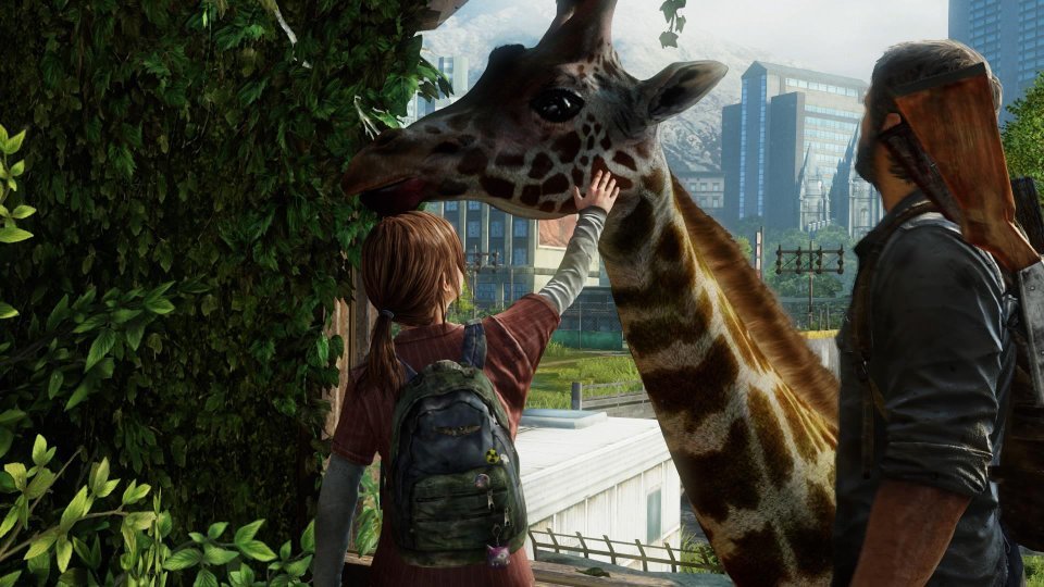 One of the nicest moments in gaming. - Console games, The last of us, Screenshot