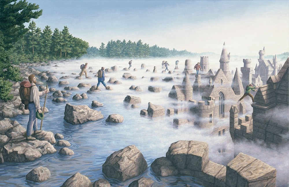 Художник Rob Gonsalves - Арт, Рисунок, Сюрреализм, Магический реализм, Подборка, Rob Gonsalves, Длиннопост, Роб Гонсалвес