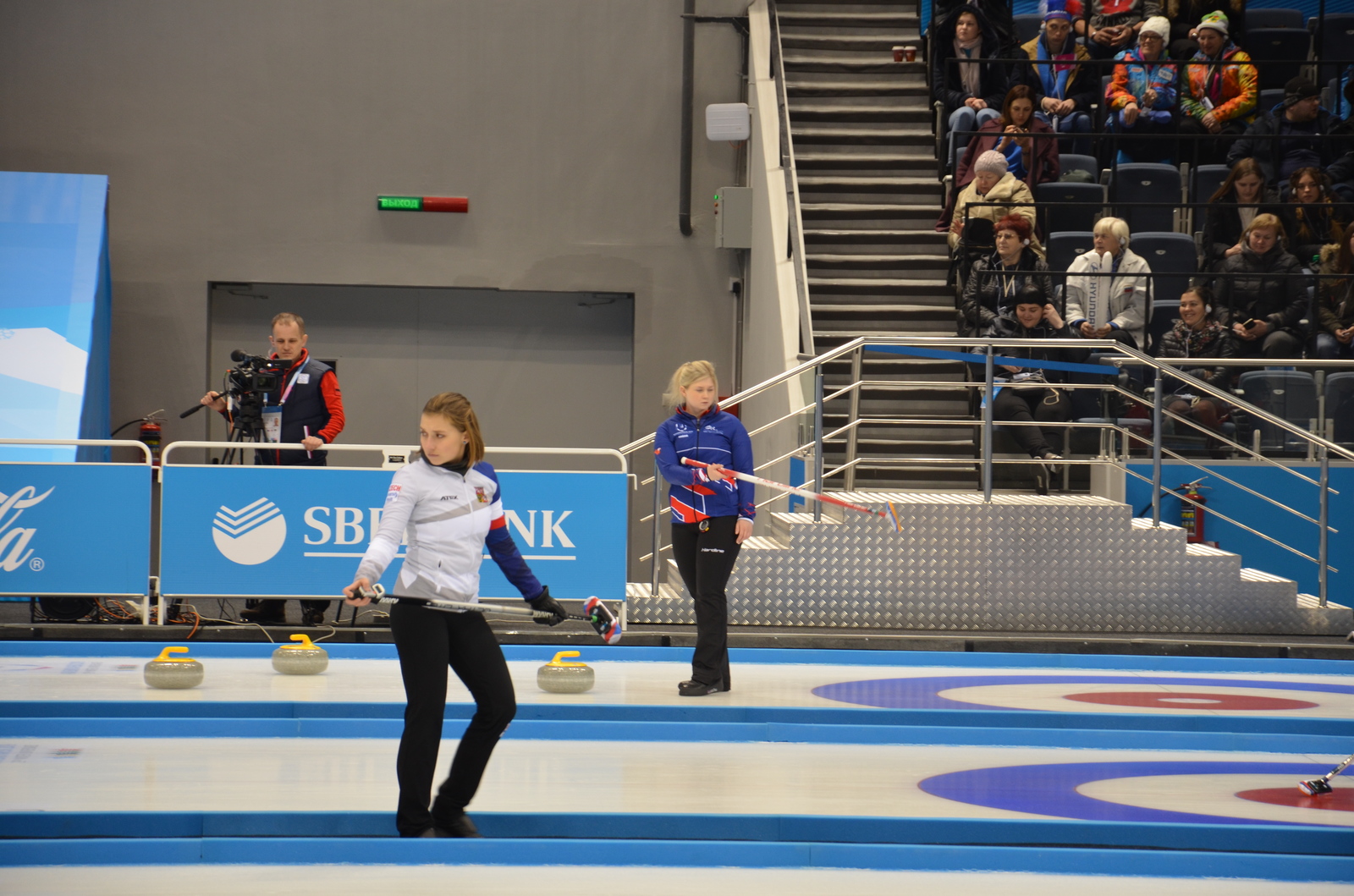 Czech women's curling team (Winter Universiade 2019) - My, Curling, Russia, Krasnoyarsk, Universiade 2019, , Czech Republic national team, Longpost