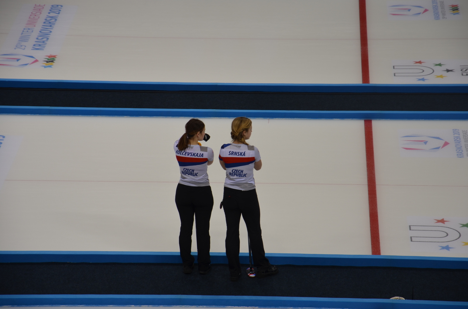 Czech women's curling team (Winter Universiade 2019) - My, Curling, Russia, Krasnoyarsk, Universiade 2019, , Czech Republic national team, Longpost