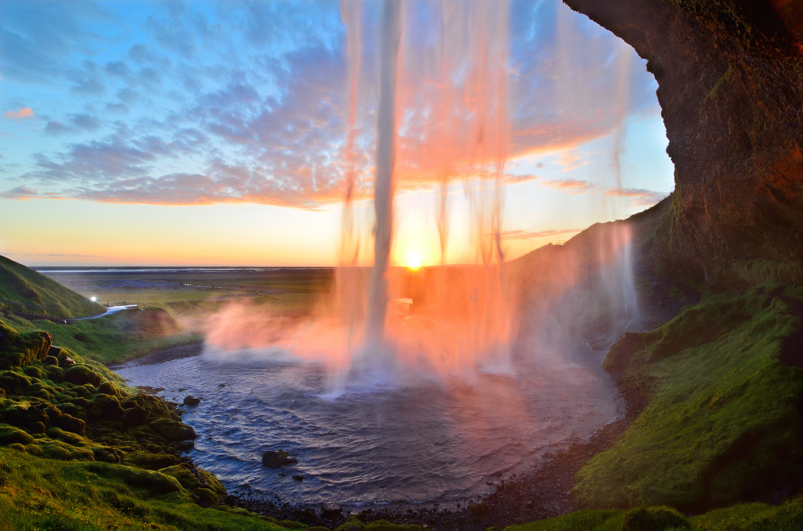 Один из красивейших водопадов мира. Знаменитый Seljalandsfoss - Seljalandsfoss, Водопад, Длиннопост