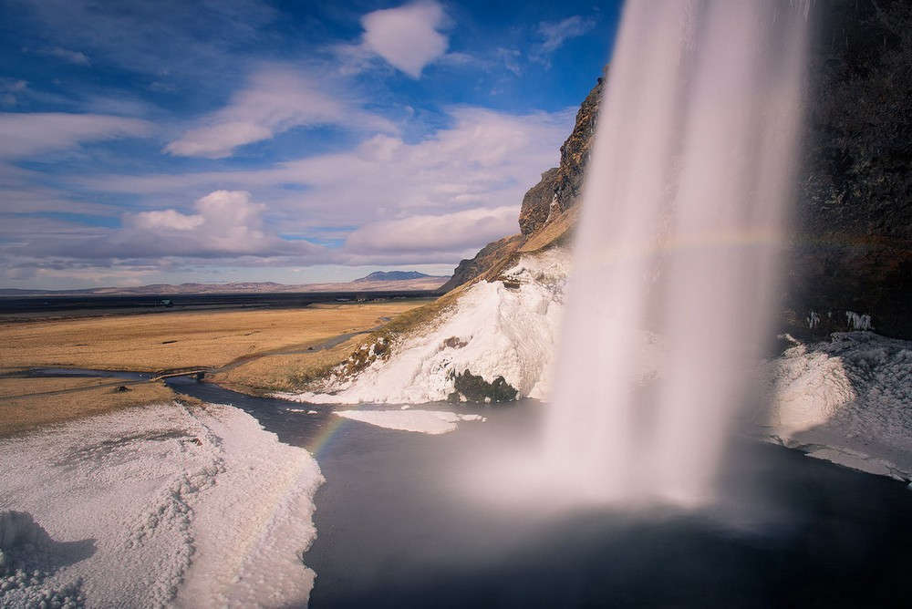 Один из красивейших водопадов мира. Знаменитый Seljalandsfoss - Seljalandsfoss, Водопад, Длиннопост