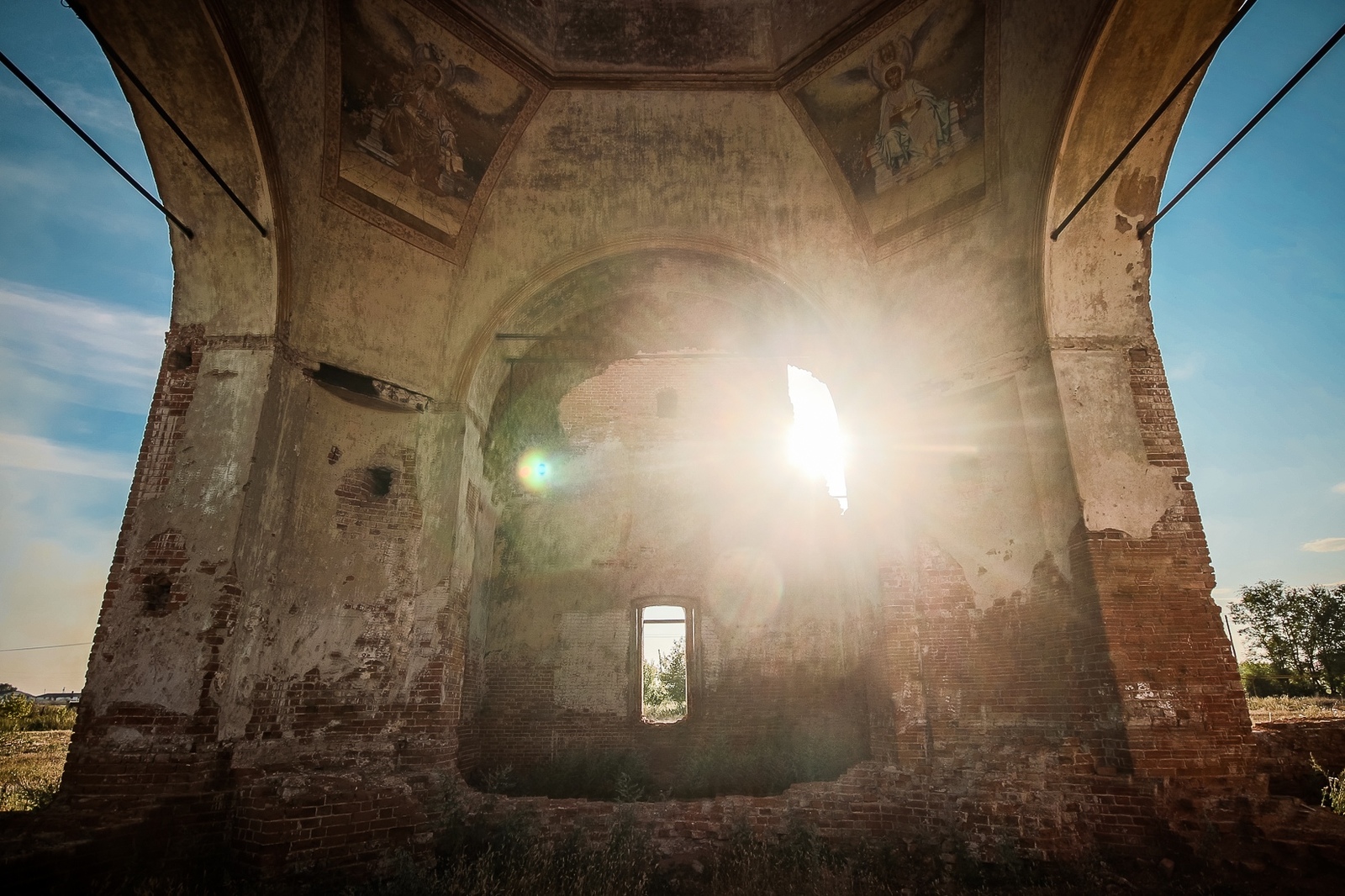 Church of St. Michael the Archangel - My, Architecture, Abandoned, Church, Temple, The photo, Canon 650d, Sigma 10-20 mm, Longpost