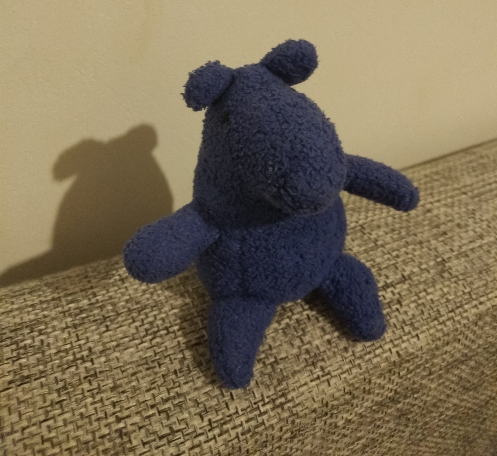 Help me find where the toy is from! - My, No rating, Search, Soft toy, The strength of the Peekaboo, Blue, Longpost