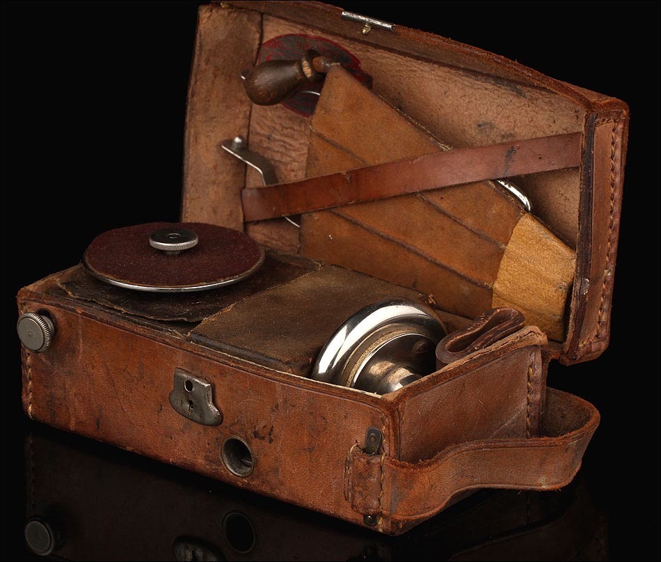 Portable player from 1920 - Longpost, Video, 1920s, History of things, Gramophone, Technics, Retro, Story