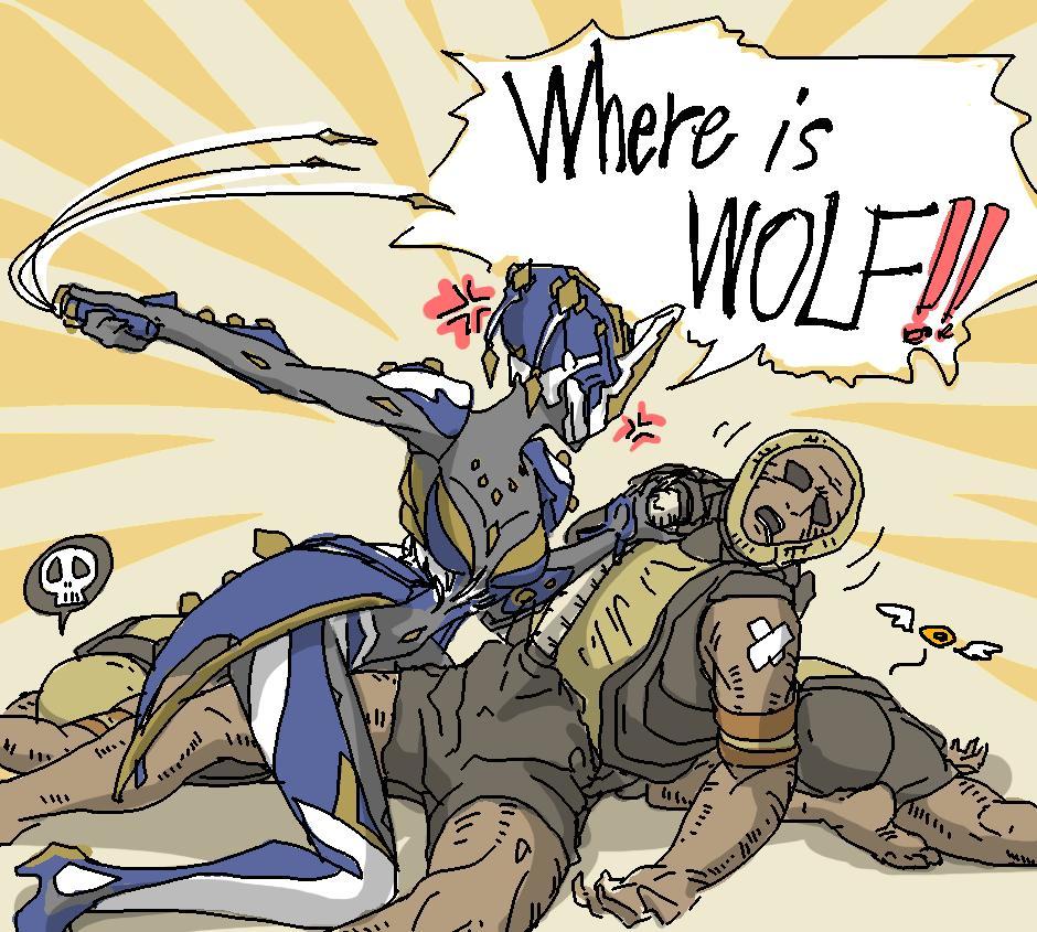 WHERE IS THE WOLF!! - Warframe, , , Comics