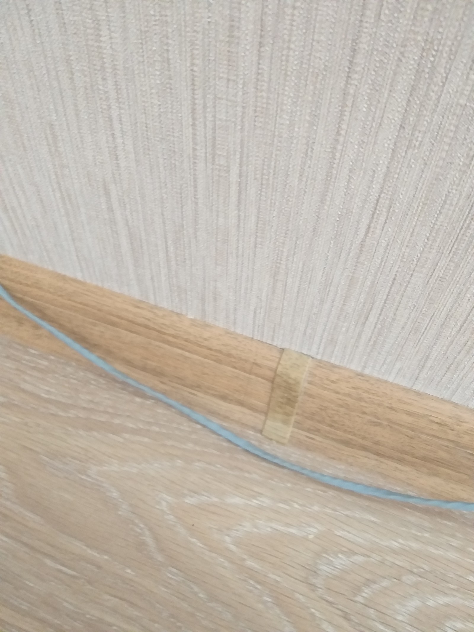 Plinth and cable - My, Repair, Cable, Skirting board, Longpost