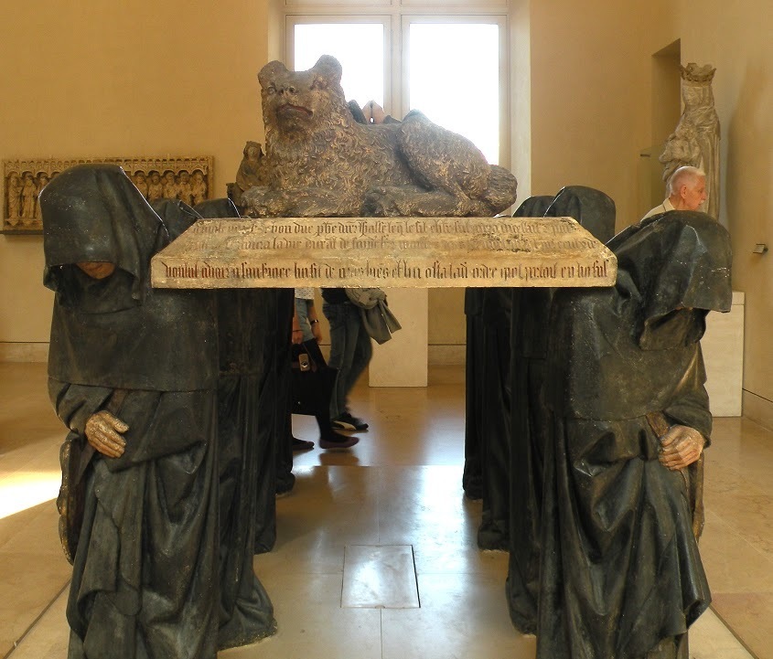 Tombstone of Philippe de Poe - League of Historians, Headstone, , Louvre, 15th century, Longpost