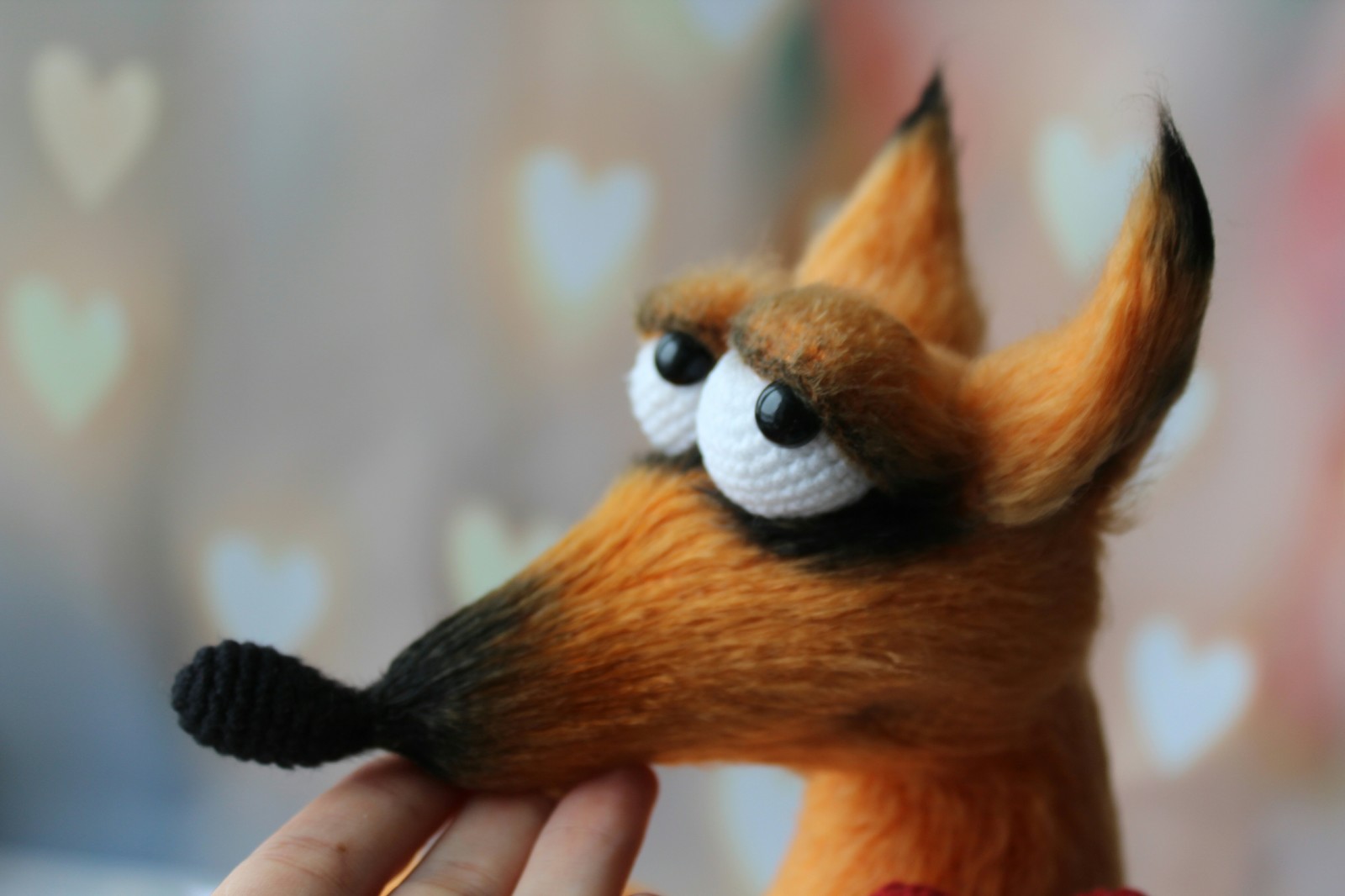 Fox Alice - My, Knitting, Amigurumi, Needlework without process, Knitted toys, Longpost, Fox